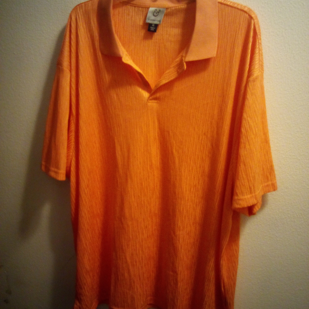 Orange Men's Polo Shirt
